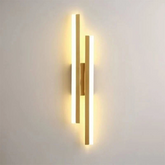 Elite LED Wall Modern Wall Light Warm White - Brushed Brass