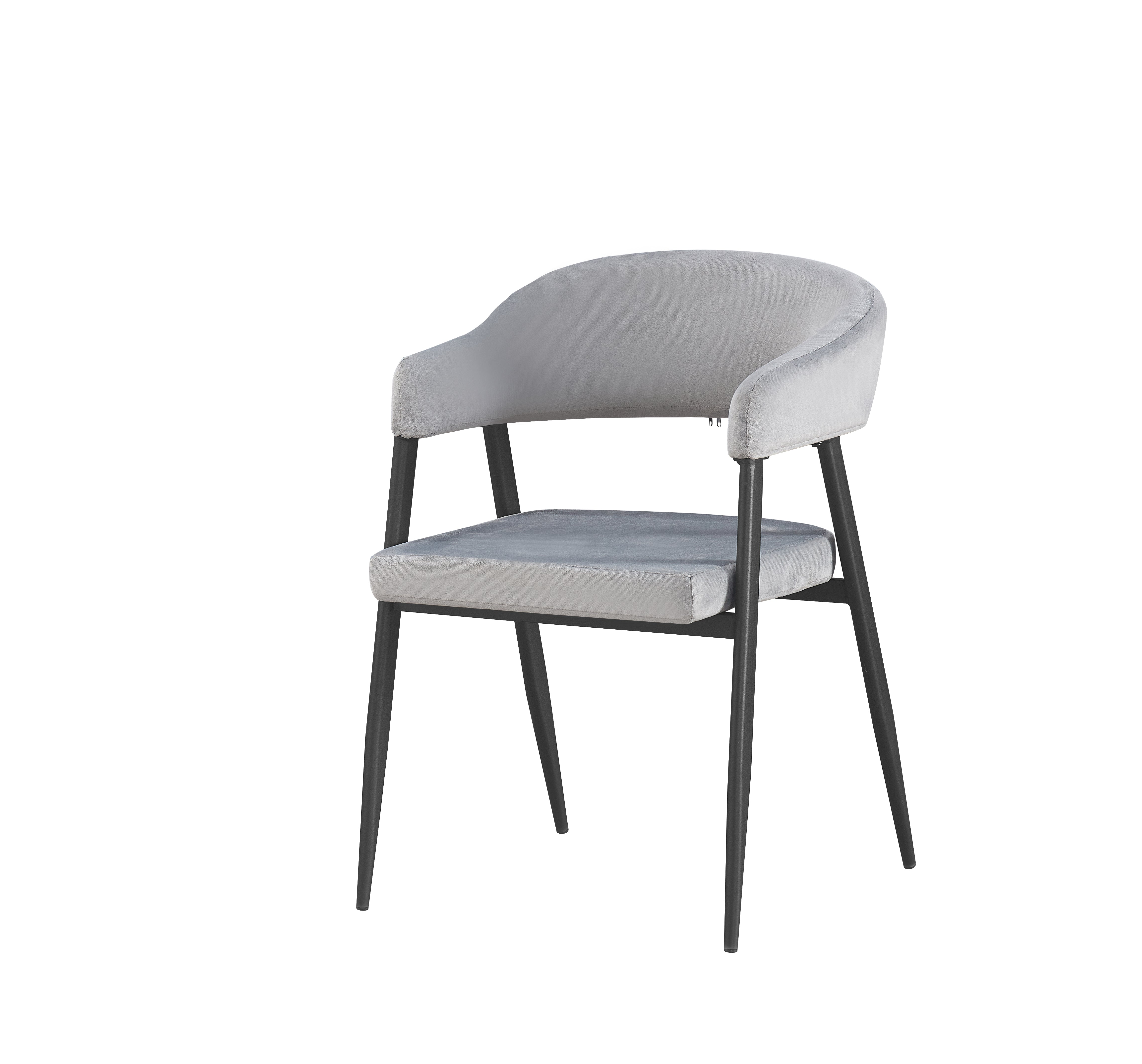 Mia Set of 2 Dining Chairs - Grey