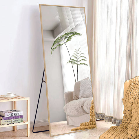 Legacy Large Rectangular Mirror Gold - 180x80cm