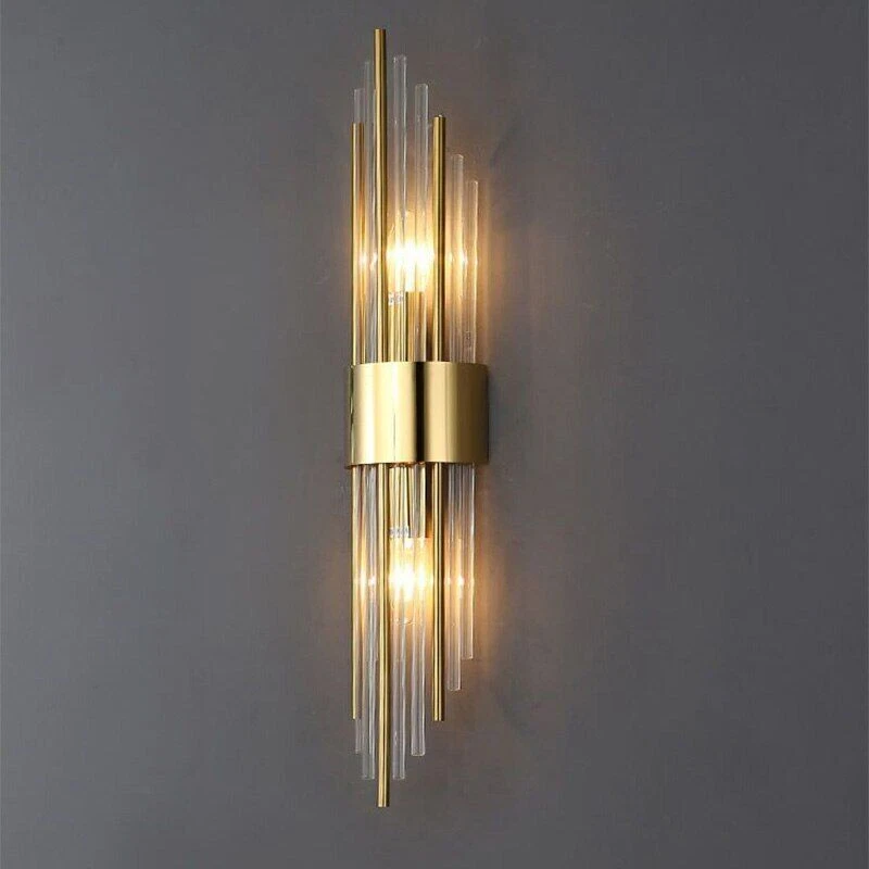 Lumix Modern LED Wall Light - Brushed Brass