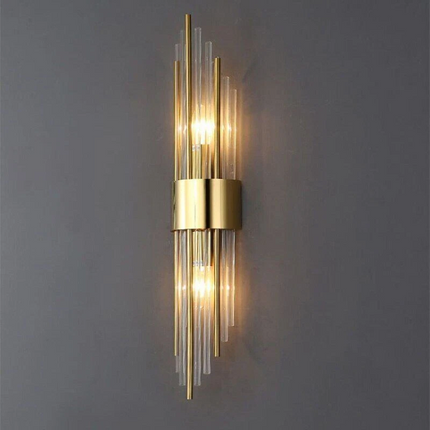 Lumix Modern LED Wall Light - Brushed Brass