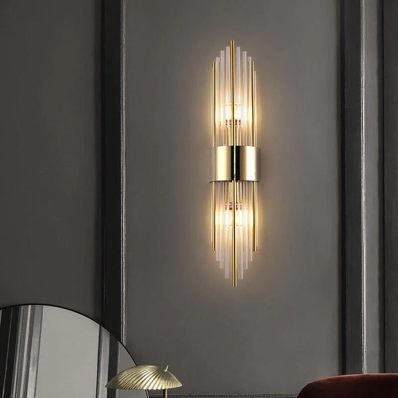Lumix Modern LED Wall Light - Brushed Brass