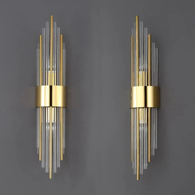 Lumix Modern LED Wall Light - Brushed Brass