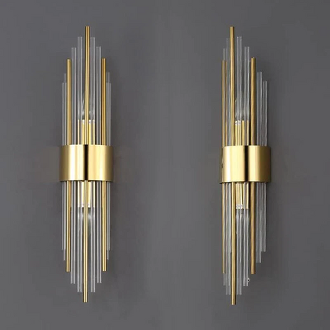 Lumix Modern LED Wall Light - Brushed Brass