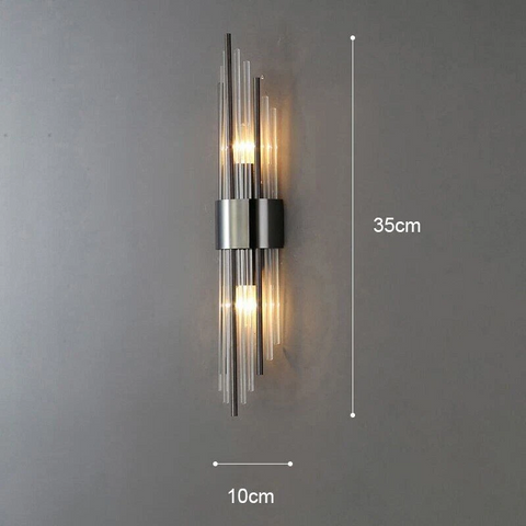 Lumix Modern LED Wall Light - Black