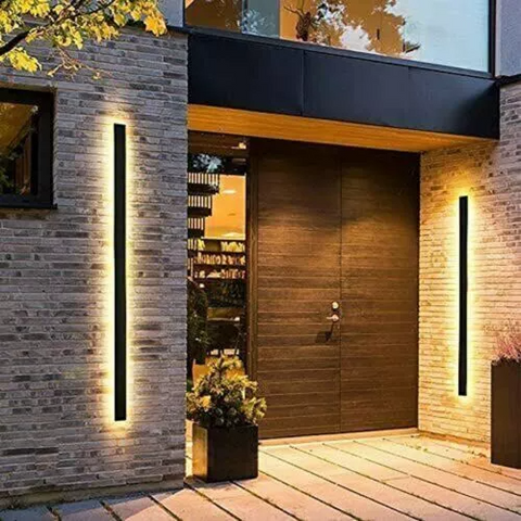 Longton LED Wall Light Long Strip 100cm Warm White Light