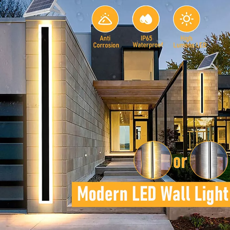 Longton LED Wall Light Long Strip 100cm Warm White Light